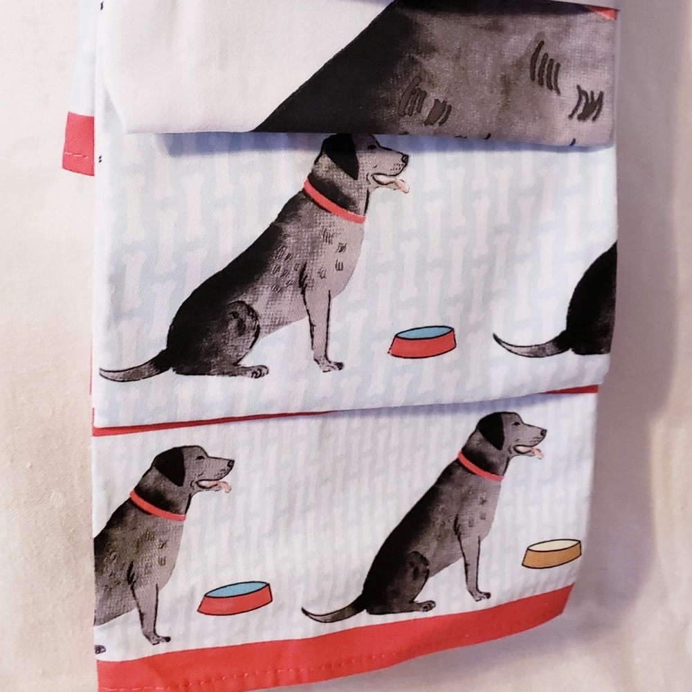 Pack of Three Doggie Kitchen Towel Set